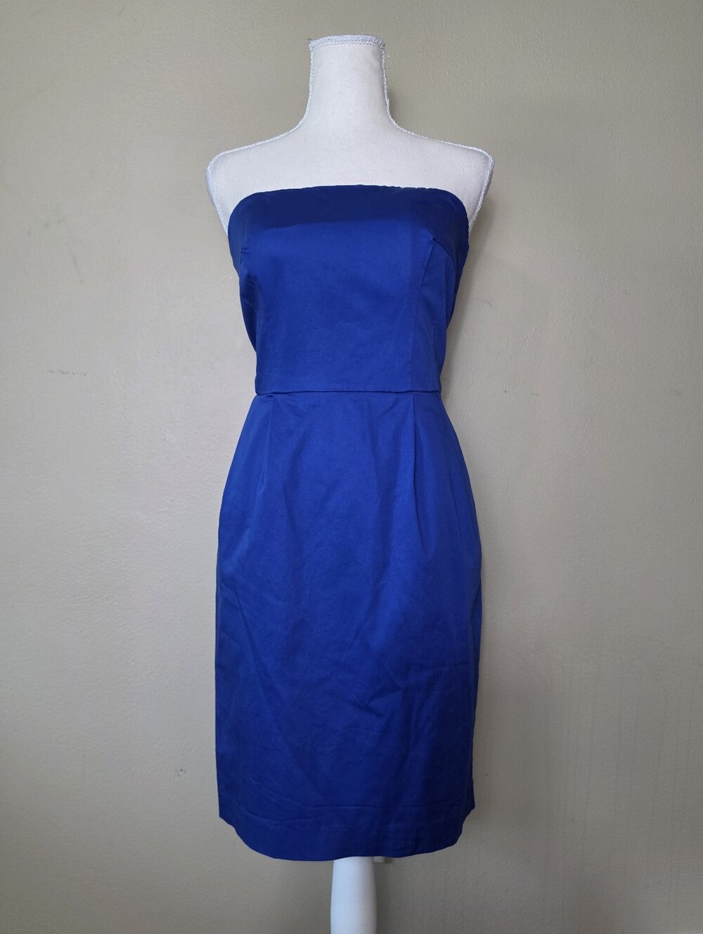 Express Design Studio Royal Blue Strapless Cocktail Dress | Size 4 |